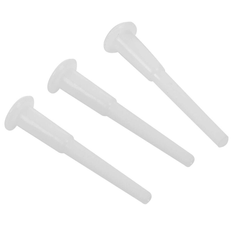 10x fitness träning sport yoga boll uppblåsbar säng pool luftpropp plug pin vit