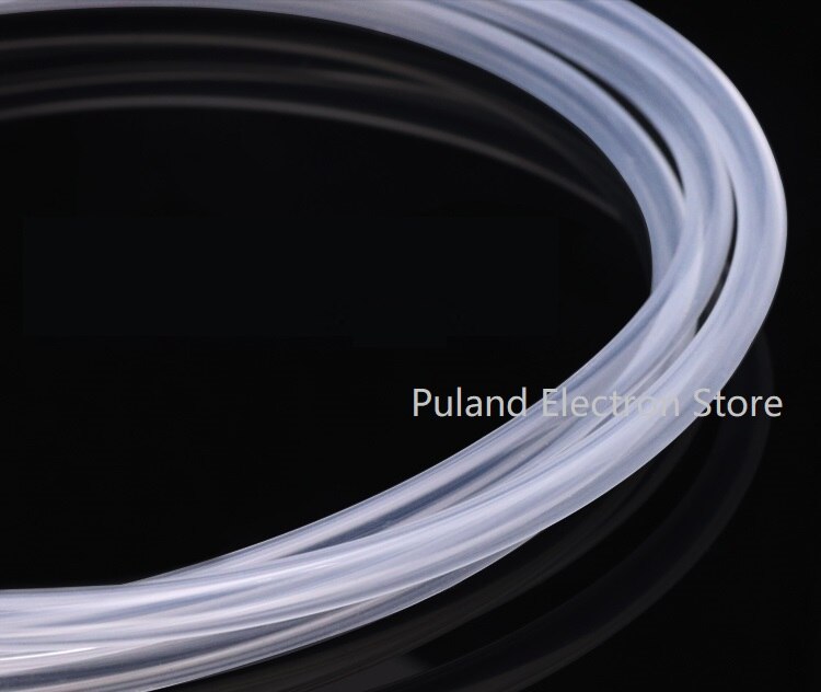 Food Grade Clear Transparante Siliconen Rubber Slang 1.6X4.8 Flexibele Melk Slang Bier Pijp Water Siliconen Buis 1M