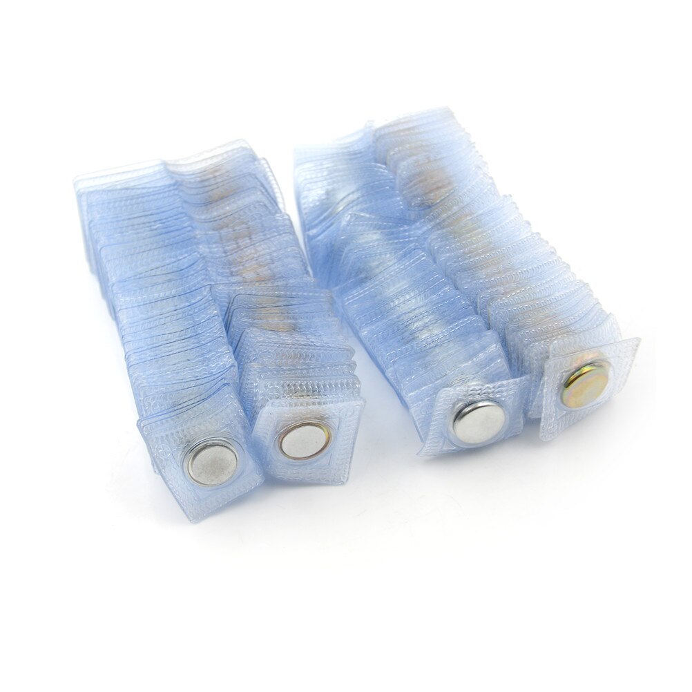 10 Pairs Magnetic Snap Magnet With PVC Fastener for Handbag Clothing Invisible Hidden Sew