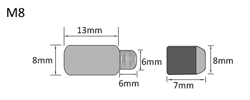 Myhomera 10pcs M8 Shelf Support Solid Pin Stud Pegs Nut Screw Sets Bookshelf Separator Metal Wardrobe Cabinet Shelve Holder: Nut Screw Set