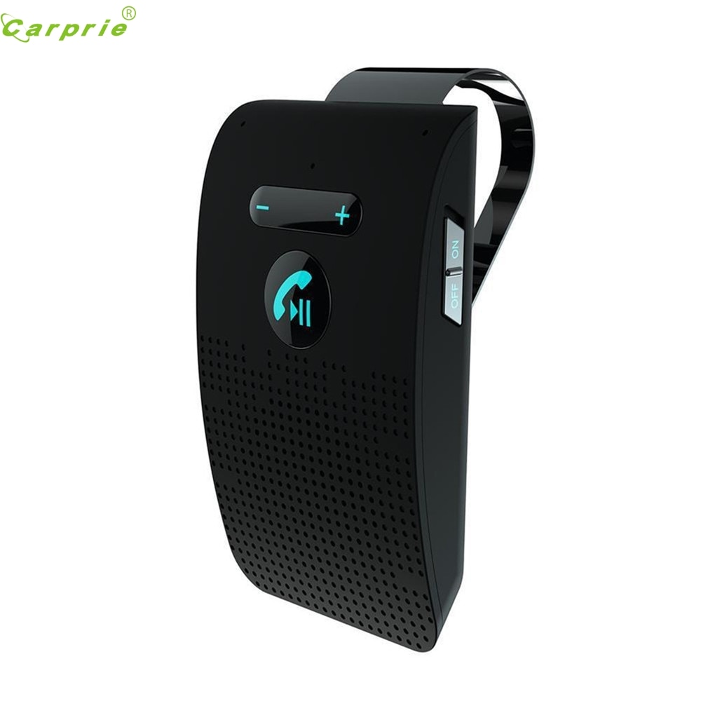 CARPRIE Bluetooth Handsfree Car Kit Wireless Auto Speakerphone Carkit Sun Visor Speaker for Car Phone Hands Free Adapter In-Car