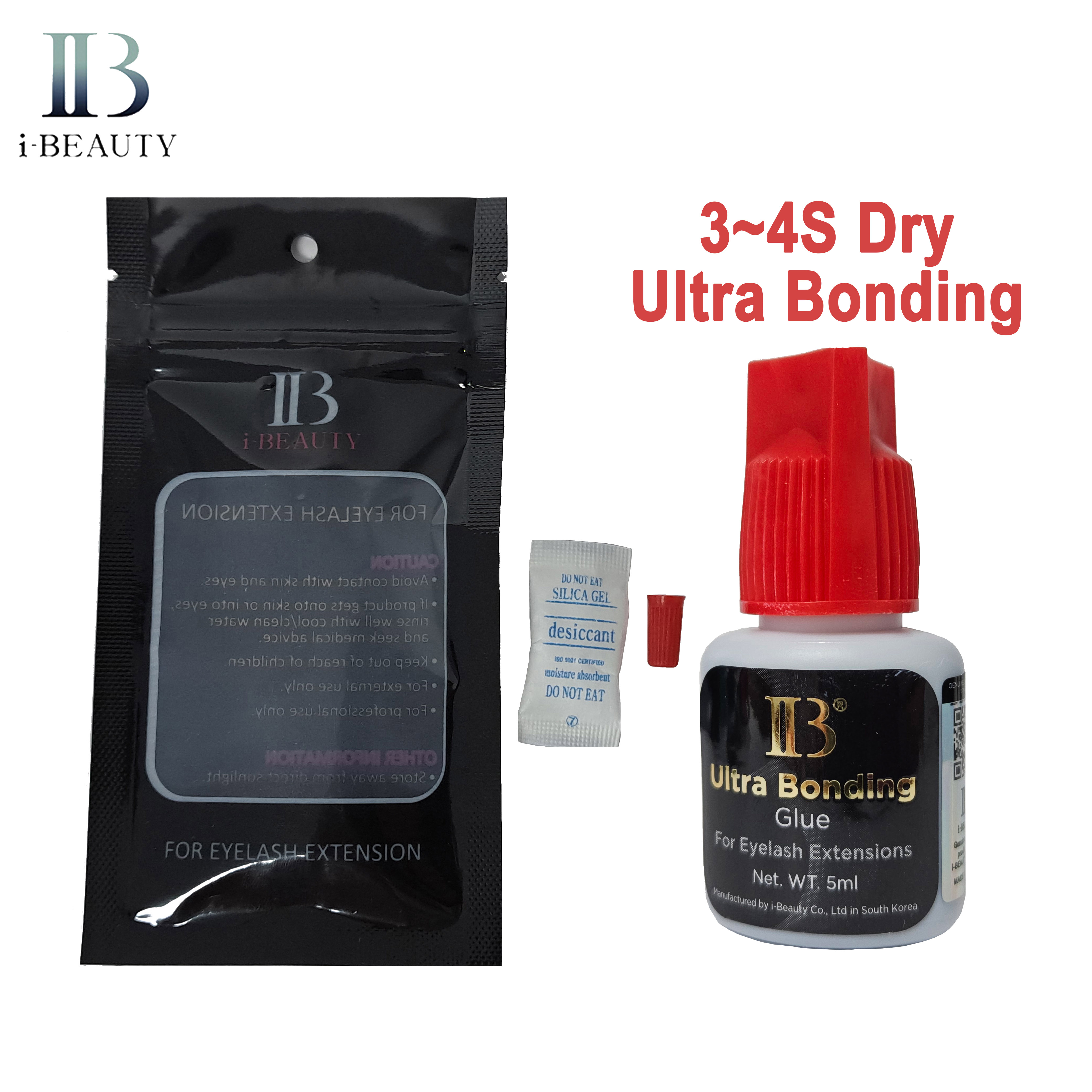 Colle pour extensions de cils, , i-beauty IB Ultra super colle Master/EXPERT, colle individuelle pour extensions de cils à séchage rapide: Marron