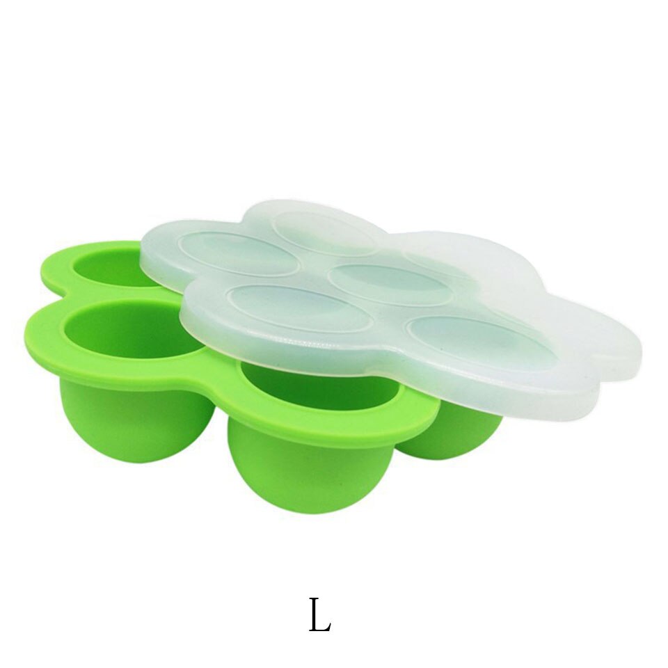 Silicone Egg Bites Molds Steamer Rack for Pressure Cooker Accessories: L Green