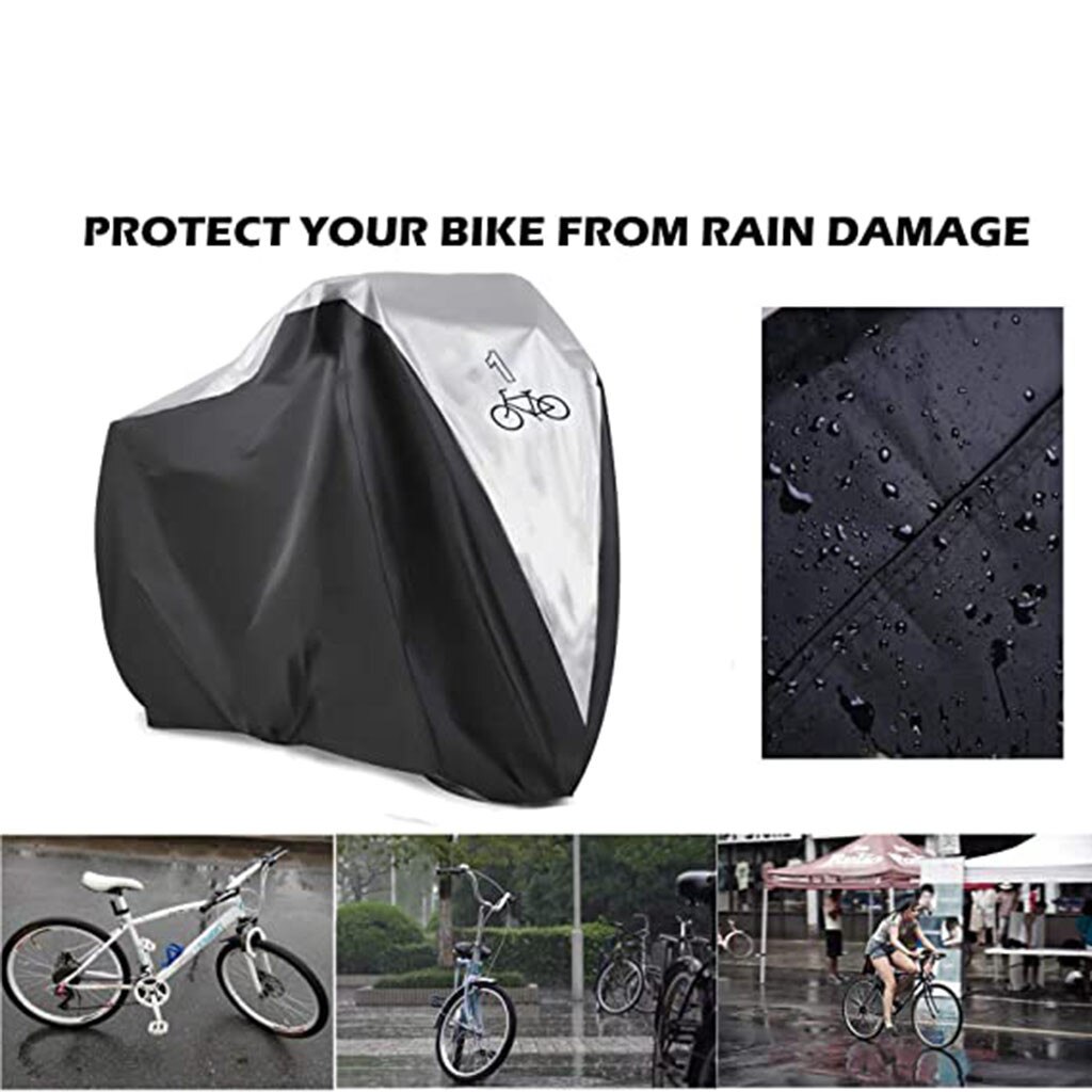 Outdoor Bicycle Cover Waterproof Dustproof Portable Foldable Bike Storage Cover rain cover bicycle water cover Protective