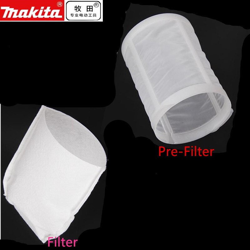 Makita 443060-3 Tuch Filter 451208-3 Vor-Filter Für DCL180Z BCL106 CL100DZ BCL180Z DCL180 DCL140 CL100D tuch Staubsauger: 1 einstellen
