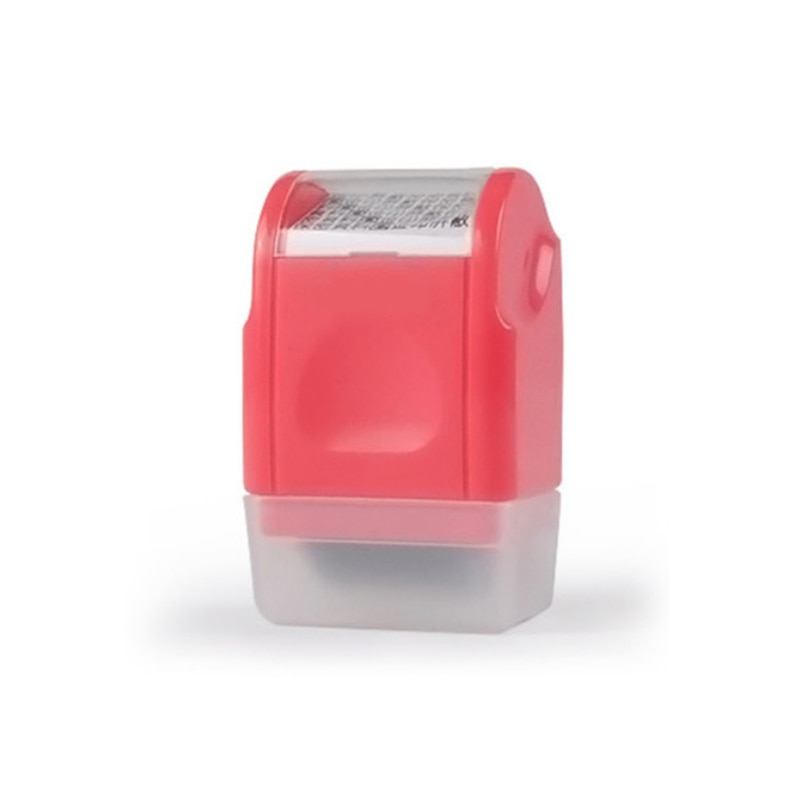 Rolling Privacy Information Guard Stamp Confidential Seal Stamp ND998: Rose Red