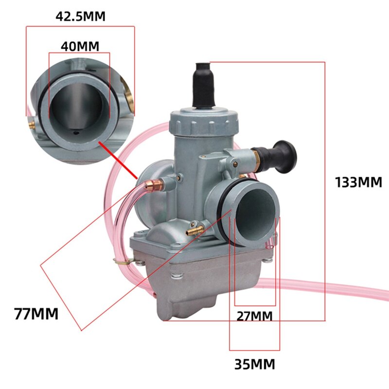 Motorcycle VM24 28mm Mikuni Carburetor Carburador for Yamaha DT125 DT 125 Suzuki TZR125 RM65 RM80 RM85 DT175 RX125