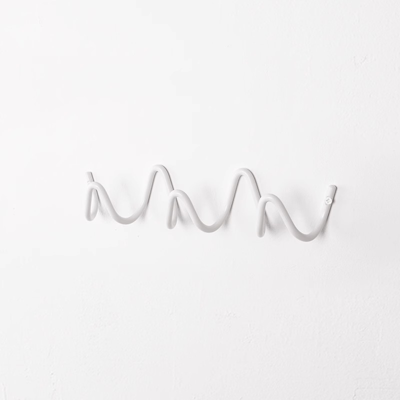 MOMO-ganchos minimalistas para entrada, perchero Bauhaus, colgante de pared detrás de la puerta, ropa de entrada, ganchos para sombreros, ganchos de Metal galvanizado: Verde claro