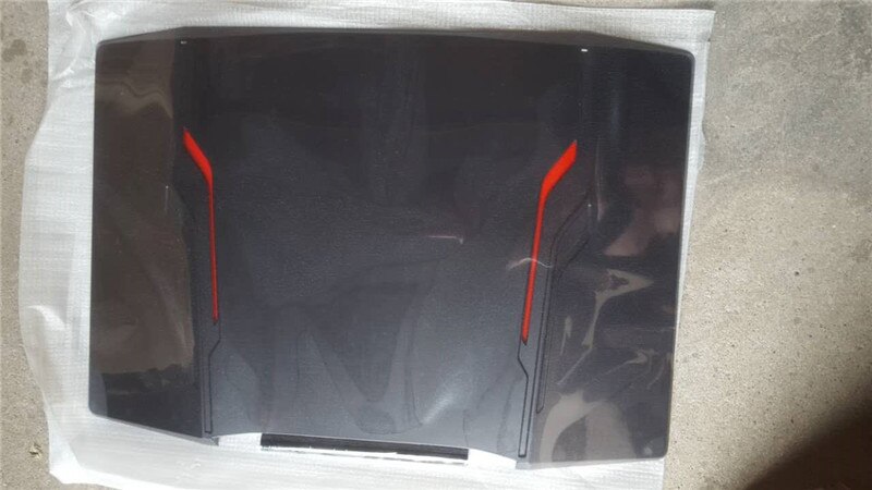 Originele Voor Thunderobot 911 T1 T2 Laptop Case Met Kleurrijke Verlichting Een Shell Top Cover Lcd Panel 34NL8LC0000 Zwart orange: Black A case