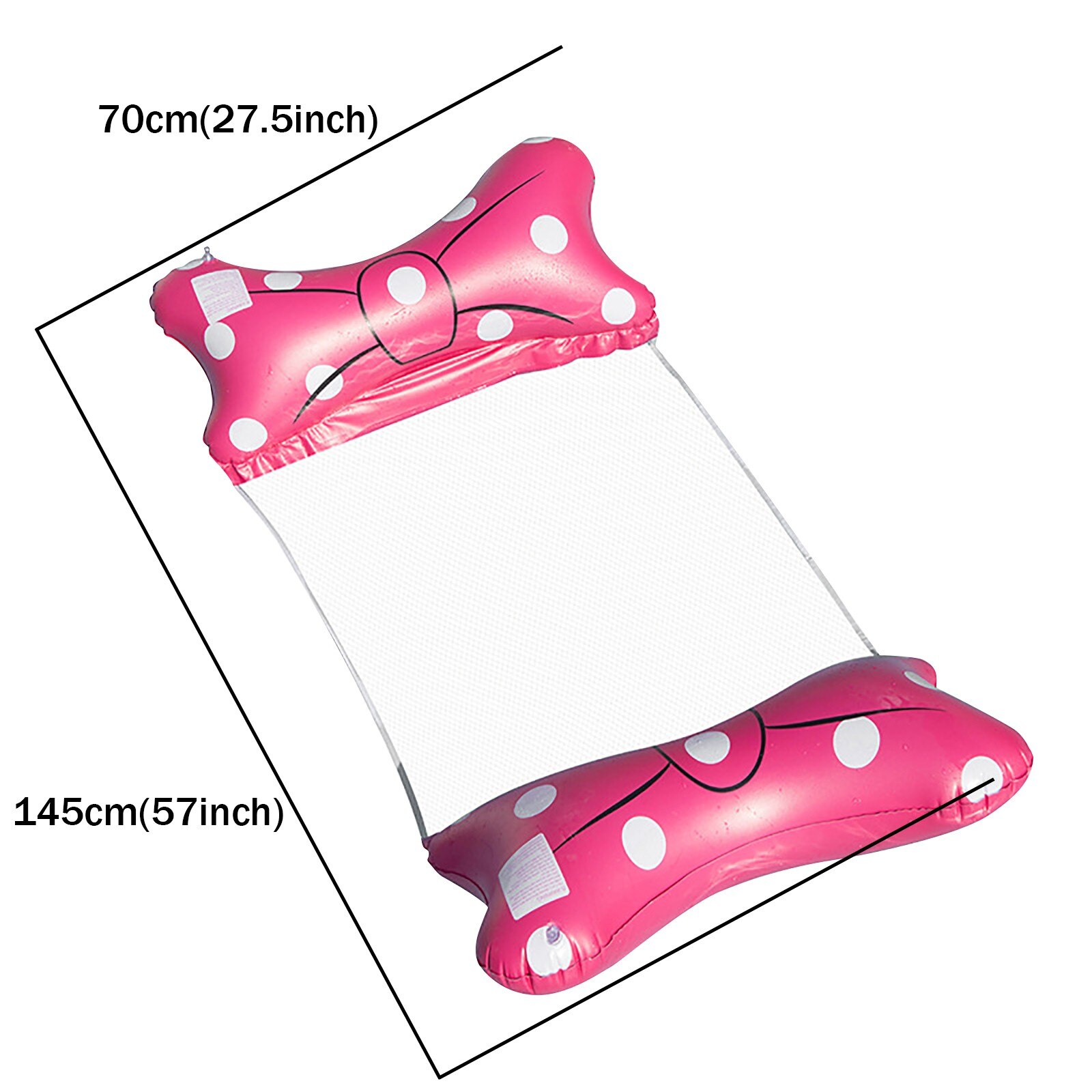 Swimming Pool Foldable Inflatable Seat Summer Water Floating Seat Safe summer swimming pool Bow floating row Swimming pool suppl