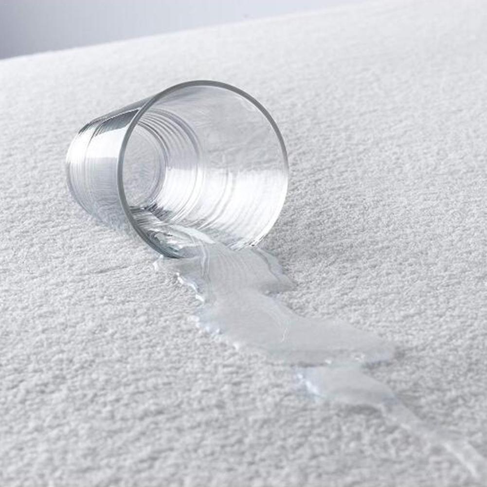 1PCs Four - Corner Tendon Terry Cloth Waterproof Bed Cover Waterproof Mattress Protector For Home