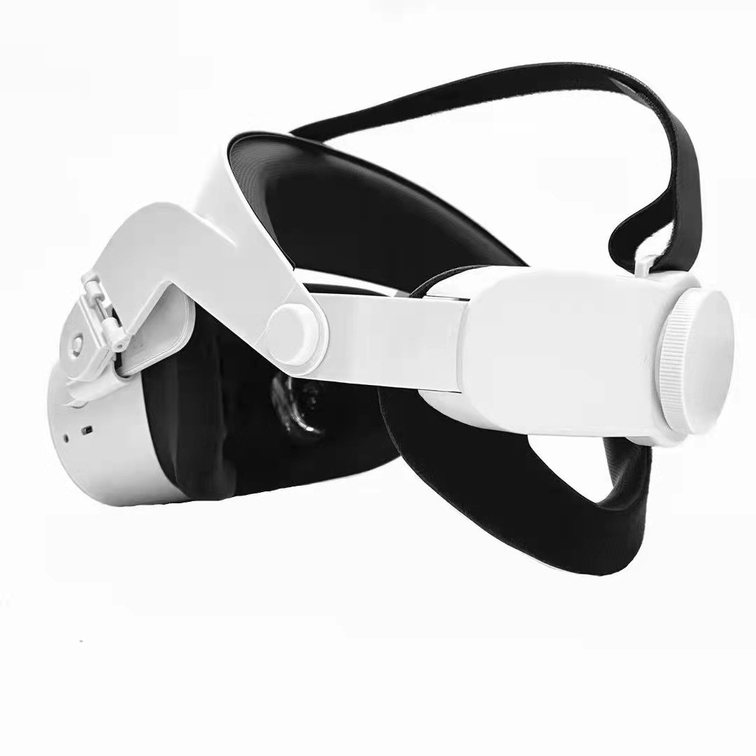 Ersätt virtual reality quest 2 elite justerbar bekvämt fäste pannband huvudrem för oculus quest 2 strap vr tillbehör: Uppgraderad version