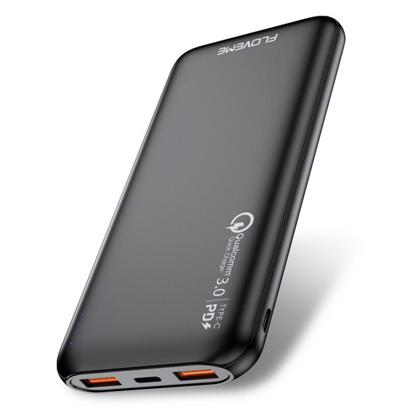 QC3.0 Snel Opladen Power Bank Snel Opladen 10000Mah Opladen Schat 10000Mah Snel Opladen Dubbele Usb Mobiele Power Bank: Default Title