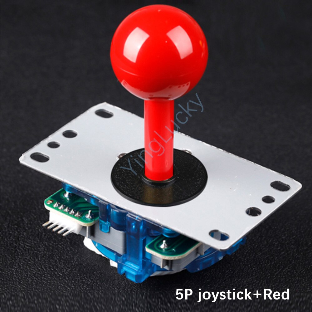 Arcade Joysticks Gamepad Arcade Stick Met 5-Pin, Sanwa Joystick, voor Pc Arcade Mame Video Game Consoles: Blauw