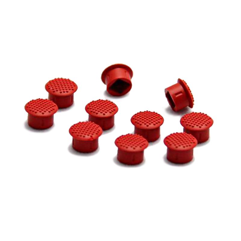 2PCS Trackpoint Mouse For Lenovo Thinkpad T530 T520 T510 W520 W500 T500 E430 Classic Big Hole Trackpoint Rubber Red Caps Replace