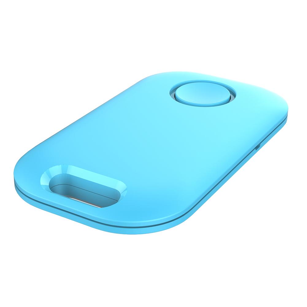 S6 smart nøgle finder smart tracker bluetooth 4.0 trackerluggage pung nøgle sporingsenhed kompatibel til ios android: Blå