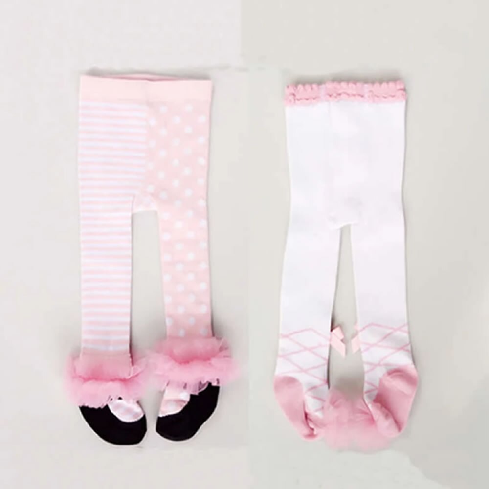 Baby Meisje Panty Katoen Pasgeboren Panty Panty Herfst Winter Boog Kant Baby Kousen Peuter Baby Baby Meisje Panty