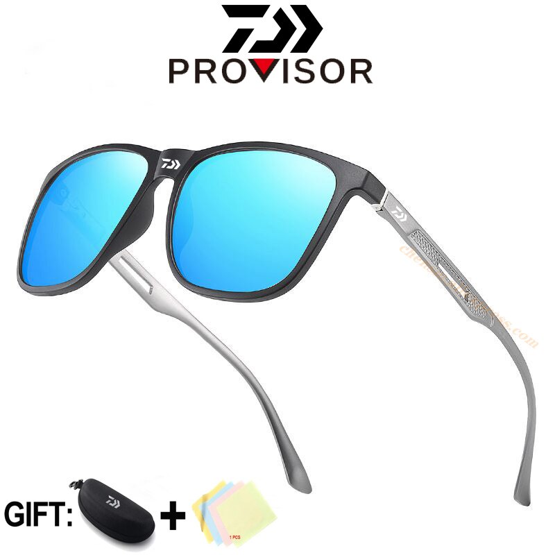 DAIWA Polarisierte Angeln Sonnenbrille Männer Frauen Sonnenbrille Camping Wandern Fahr Brillen draussen Sport Brille UV400 Sonnenbrille