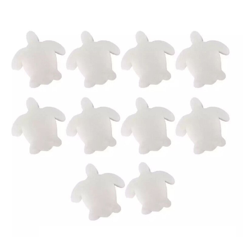 1 pièces piscine filtre éponge efficace Absorption d'huile papier mignon tortue forme propre Gadgets rapide