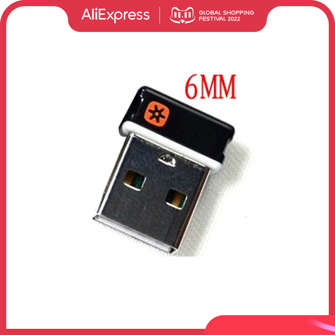 Draadloze Dongle Ontvanger Unifying Usb Adapter Voor Logitech Muis Toetsenbord Aansluiten 6 Apparaat Voor Mx M905 M510 Toetsenbord K400