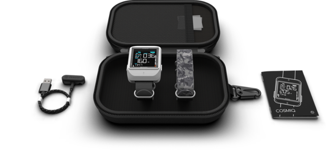 Deepblu Cosmiq+ Scuba Diving Computer Freediving Computer Smart Dive Watch 100 Meter Depth Nitrox 200 Dive Log Storage PPO2