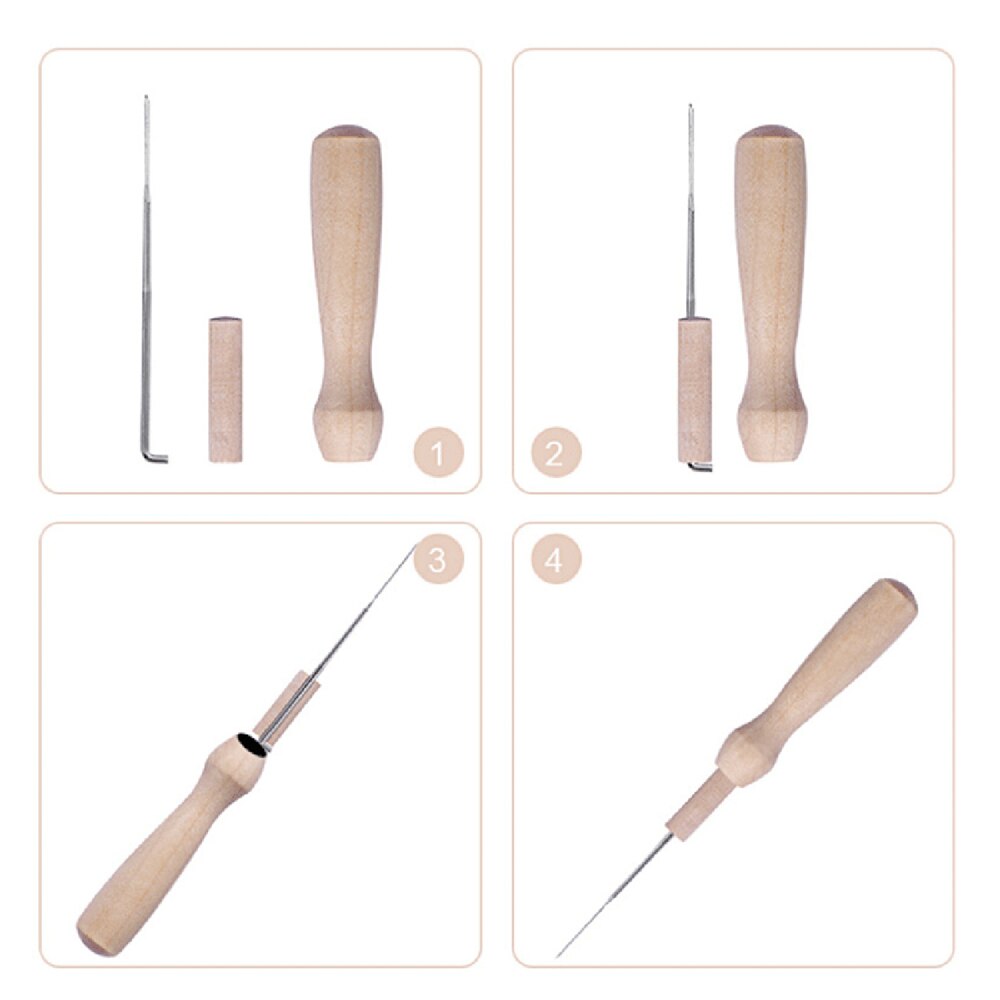 50/72Colors 3g DIY Wool Felt Tool Set Needle Felting Wool Felting Tool Handmade Felt Needle Felting Fabric Materials Accessories