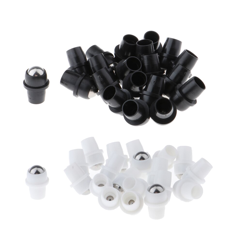 40 Pcs Metalen Essentiële Olie Roller Ballen Voor Hars Roll Op Flessen 0.4''