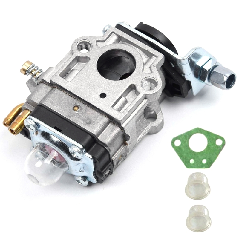 15mm Carburateur Kit voor Bosmaaier 43Cc 49Cc 52Cc Shredder Kettingzaag Kettingzaag