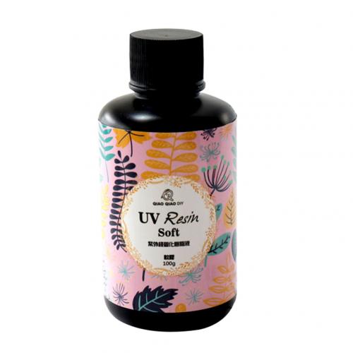 Resina dura transparente UV para hacer joyería, artesanía, resina epoxi, 10/15/25/60/100g, 5 tamaños: 100g