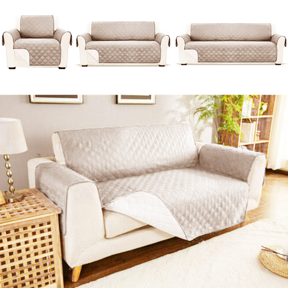 Fundas de sofá Protector acolchado antideslizante, funda protectora para muebles, decoración para el hogar y la sala de estar, lavable para rascar mascotas