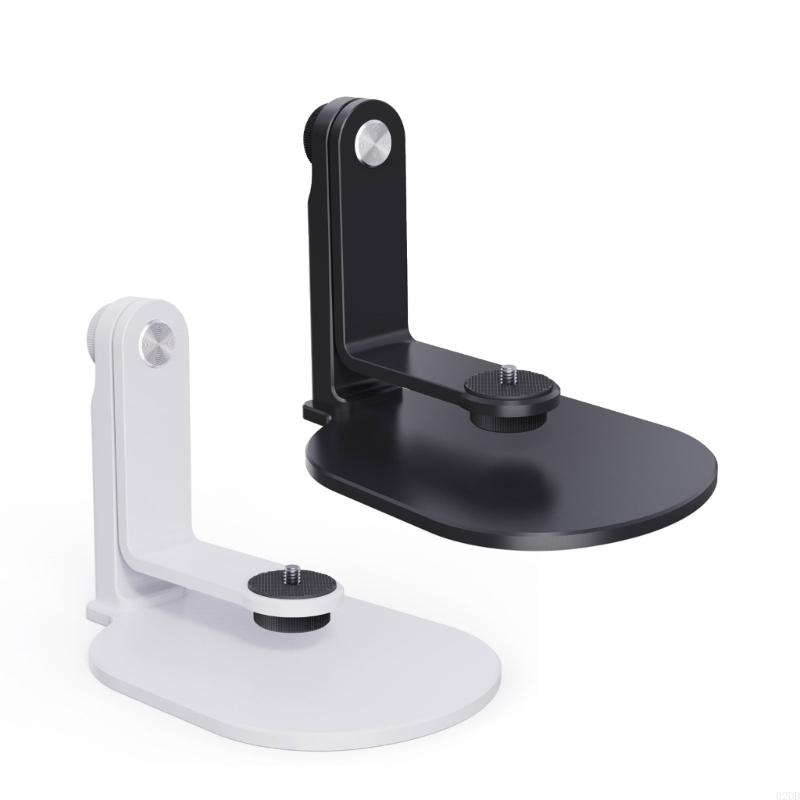 02DD Soporte escritorio para proyector con rotación 360°, fácil inclinación y tornillo seguro 1/4 pulgada