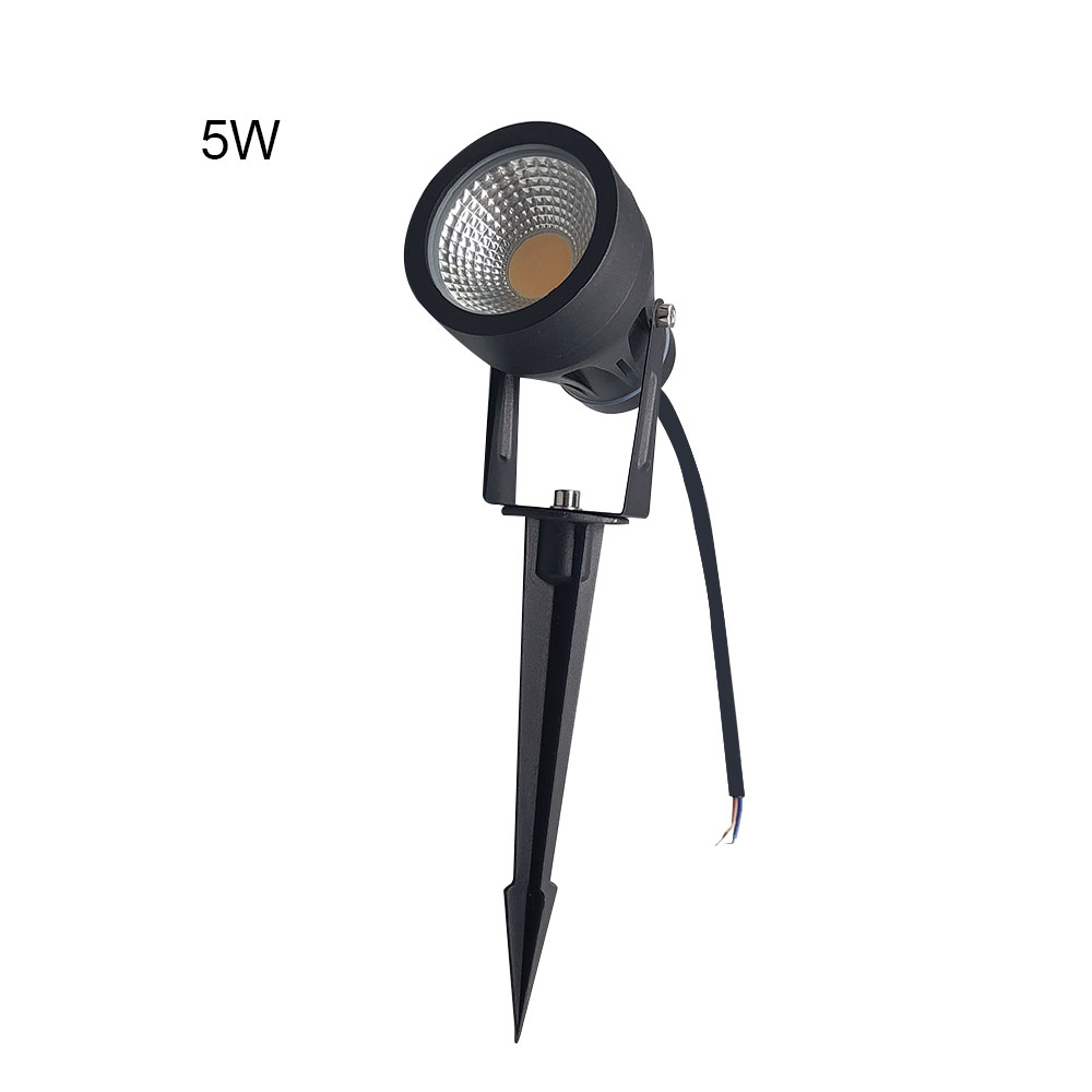 85-265V 12V COB Tuin Gazon Lamp 5W 7W 9W 12W Outdoor LED warm Wit Licht Spike Light Path Landschap Waterdichte Spot Lampen