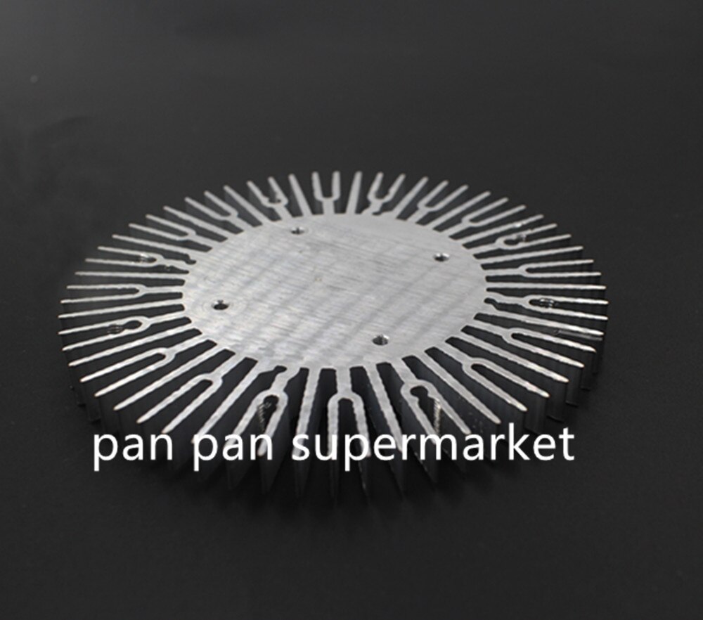 Disipador de calor de aluminio, 110x9mm, para luz LED COB de alta potencia de 20W, 30W, 50W, 100W, 2 uds.
