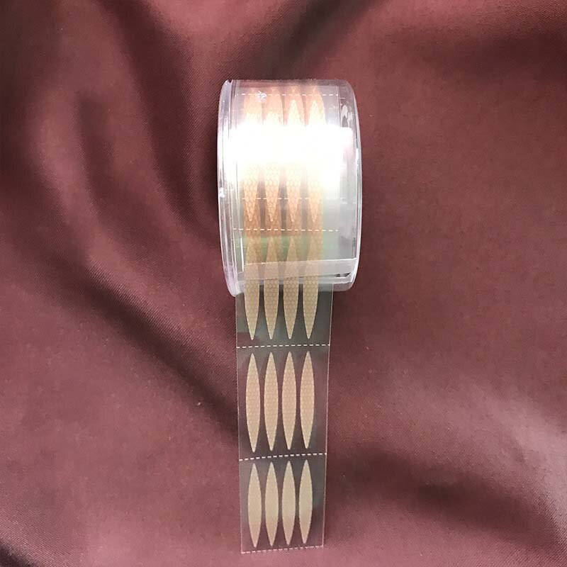 1 Roll Onzichtbare Dubbele Ooglid Tape Natuurlijke Ademende Make Stickers Zelfklevende Grote Ogen Make Up Ooglid Sticker Cosmetische: Net olive