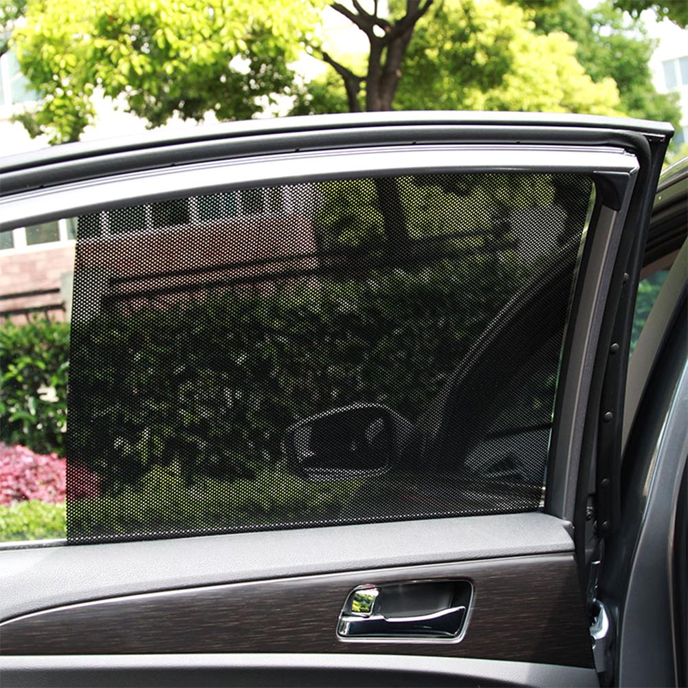 2 Stuks Car Side Window Zonneklep Elektrostatische Schaduw Screen Cover Shield