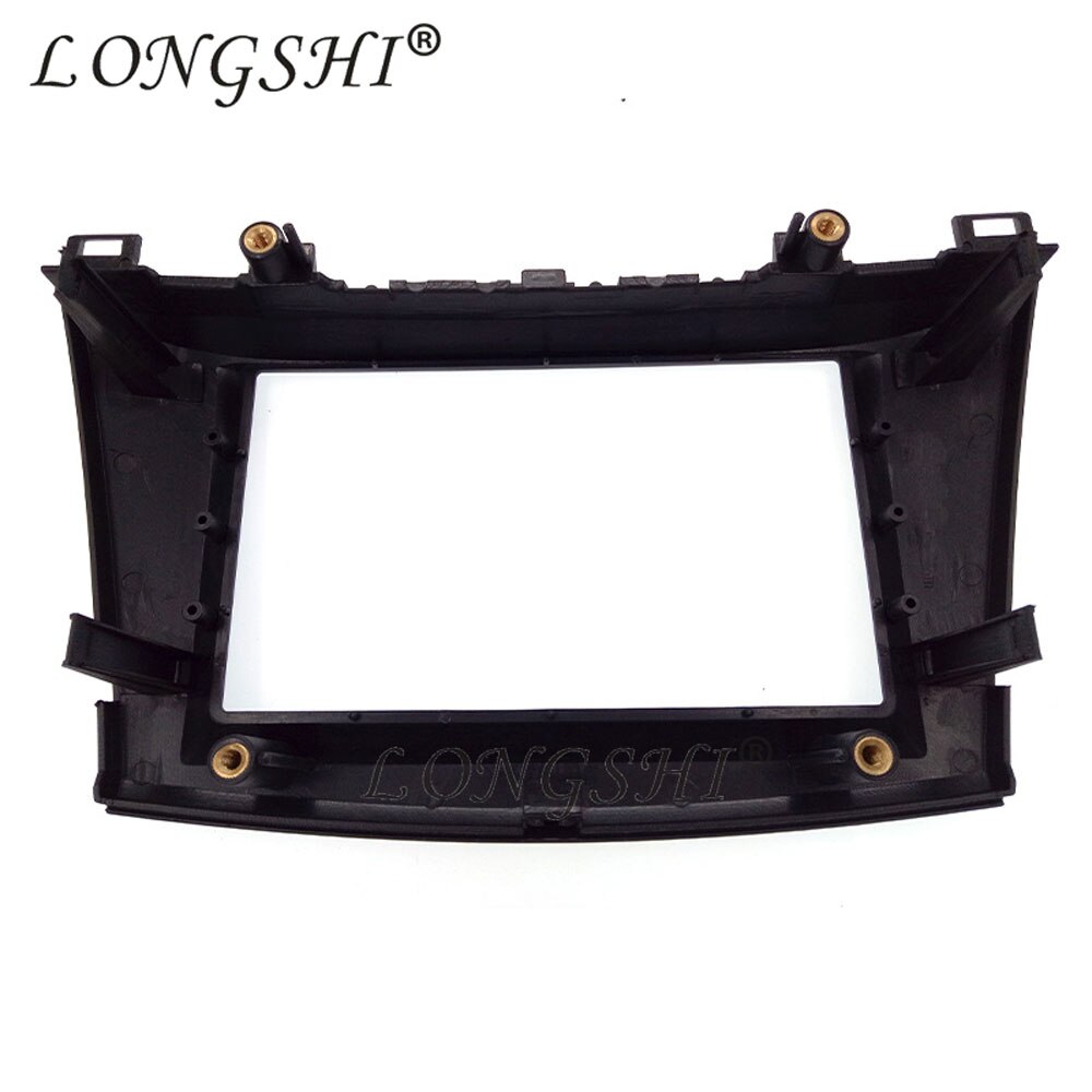 free shippinp Radio Stereo Panel for Mazda 3 Double DIN Fascia Dash Installation Trim Kit Face Plate Bezel 2din
