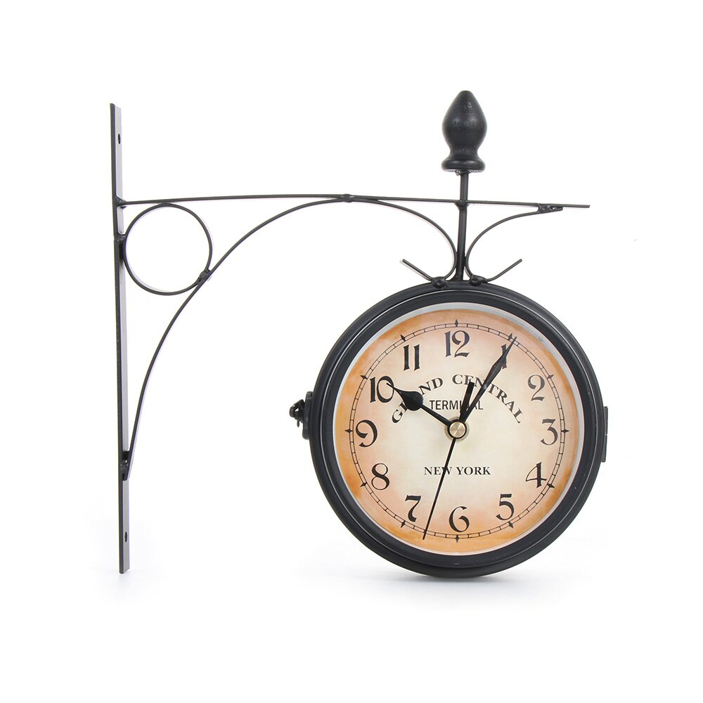 Klassische Vintage Metall Uhr Outdoor Garten Zentr... Vicedeal