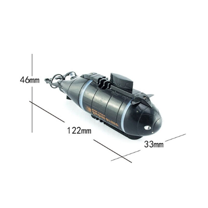 6CH RC U-Boot Modell Mini Geschwindigkeit Unter Wasser Fernbedienung Stiefel Simulation Spielzeug Kind