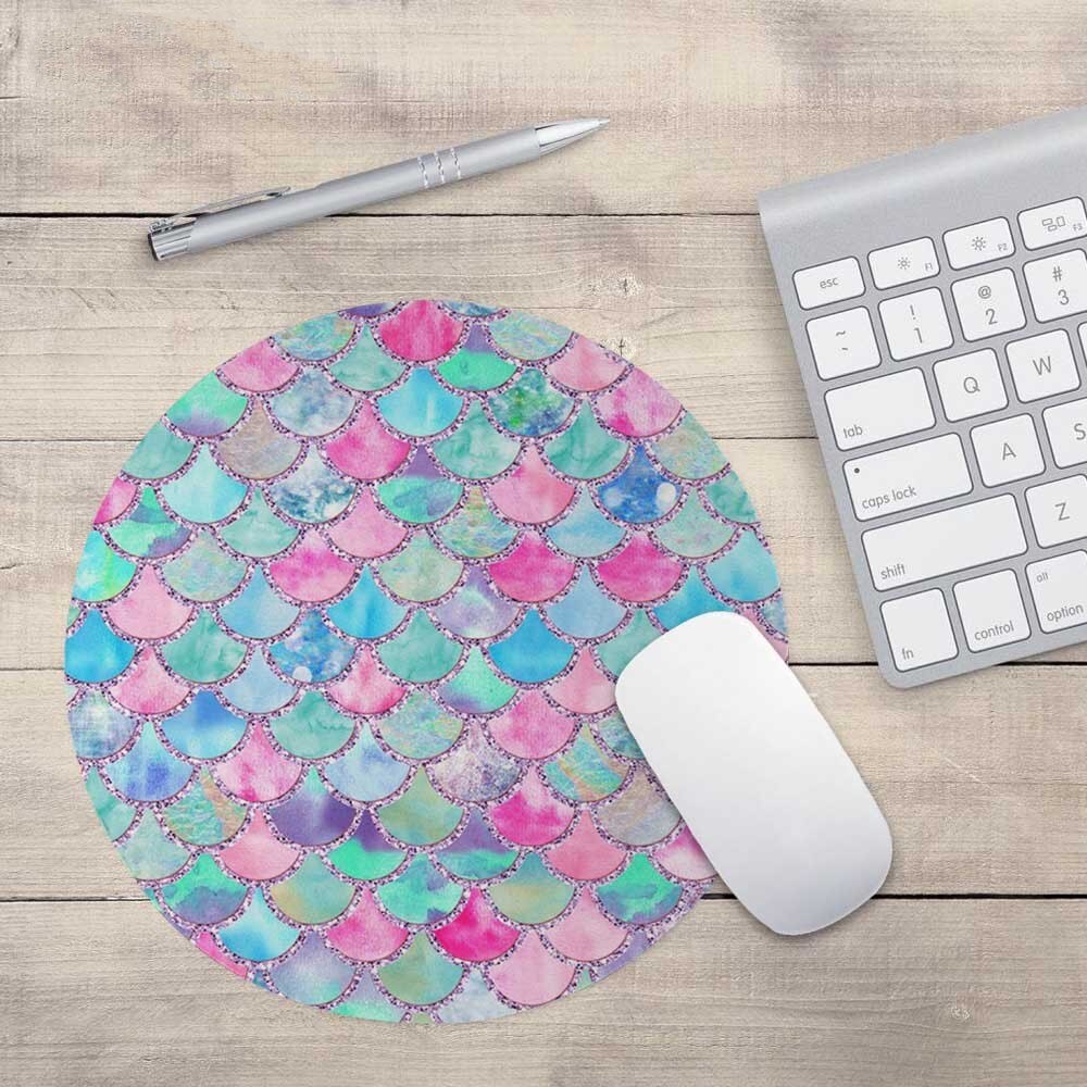 Mermaid Bureau Mat Bureau Organizer Schoolbenodigdheden Schaal Muis Pads Bureau Accessoires Set: B