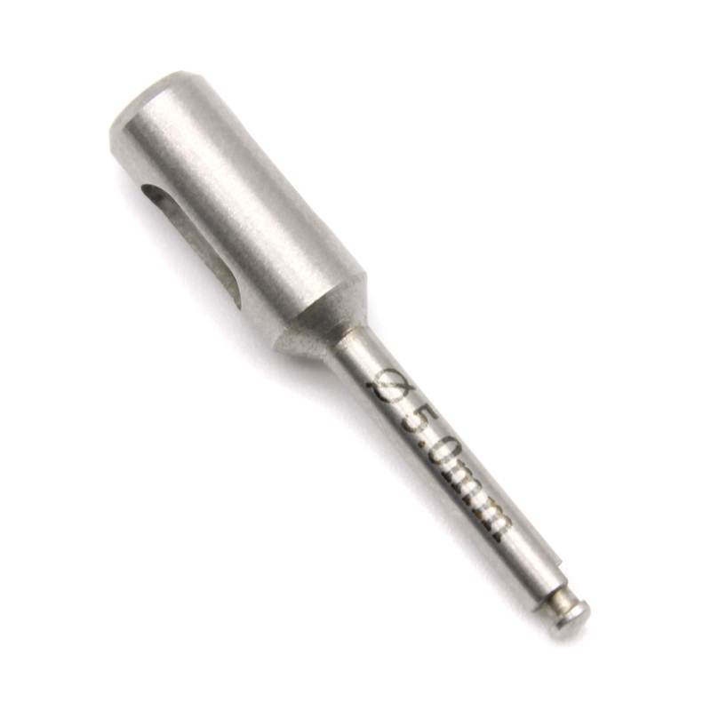 Perforadora de tejido para implante Dental, cortador de anillo gingival de acero inoxidable, pieza de mano de baja velocidad, herramientas de instrumentos quirúrgicos de odontología, 1 Uds.: Castaño