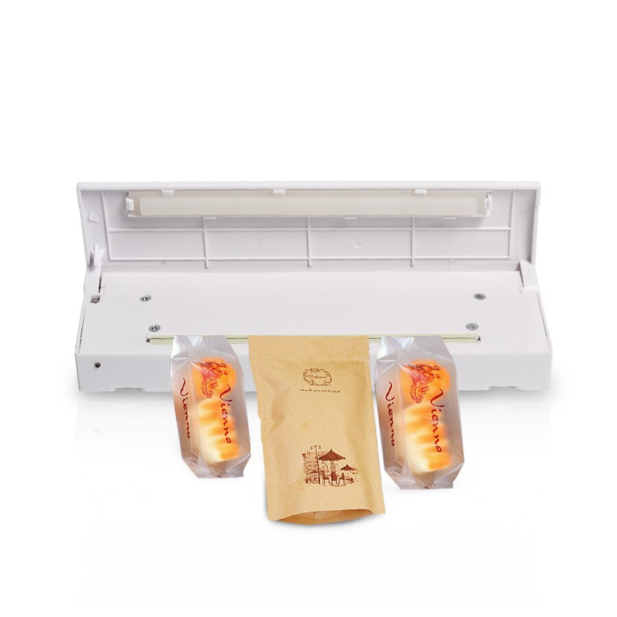Mini Vacuum Heat Sealer Sealing Seal the bags mouth to Stay Fresh Food Storage Plastic Bag for Kitchen Power by Batter