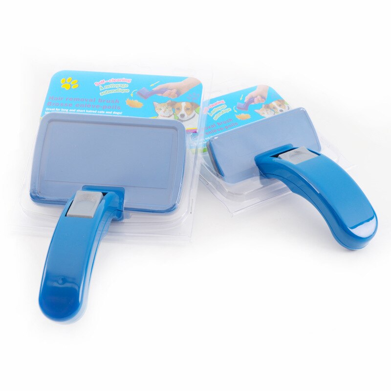 Stylingkammen voor huisdieren, kammen voor huisdieren, hondenschoonheid, haarloze plastic automatische kam, hondenborstel, dierenbenodigdheden, hondenbenodigdheden