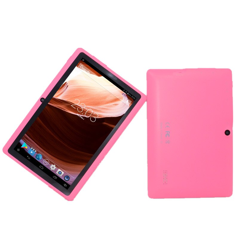 Q88 Pro 7 Inch Allwinner A33 Tablet Quad Core 512Mb + 8Gb Goedkope Android 4.4 Kids Tablet Pc 1024*600 Dual Camera Bluetooth