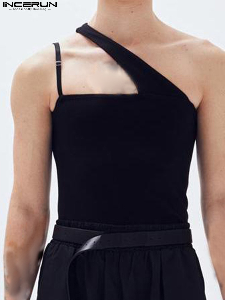 INCERUN – débardeur sans manches à bretelles pour homme, haut de style décontracté, résistant et confortable, à la , 2022, S-5XL