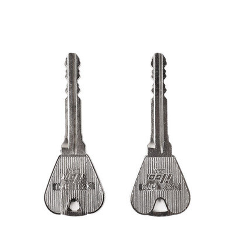 2 Pcs/Set Magic Trick Toy Folding Key Thru Bottle or Ring Penetration Magic Trick Props Magic Joke Toy Easy To Play