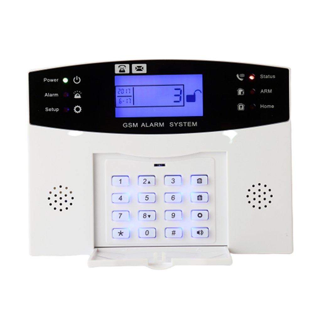 433 Wireless Intelligent Voice Home Anti-Theft Alarm Host Security System Kit Automatic Dial Anti-Theft Security Alarm Kit