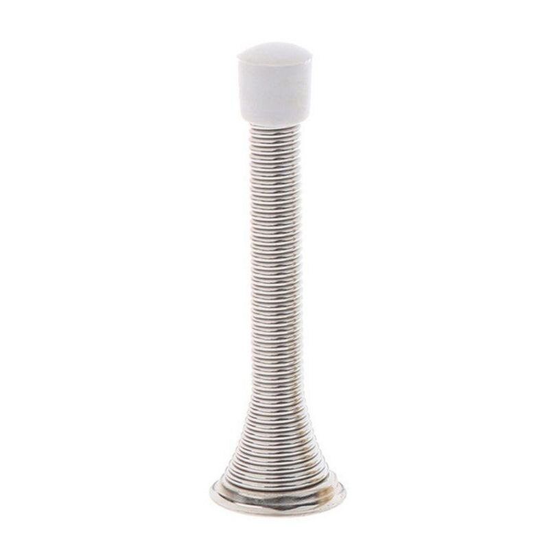 1Pc Lente Deurstopper Decoratieve Deurstopper Biedt Bescherming Voor Badkamer Molc: Zilver