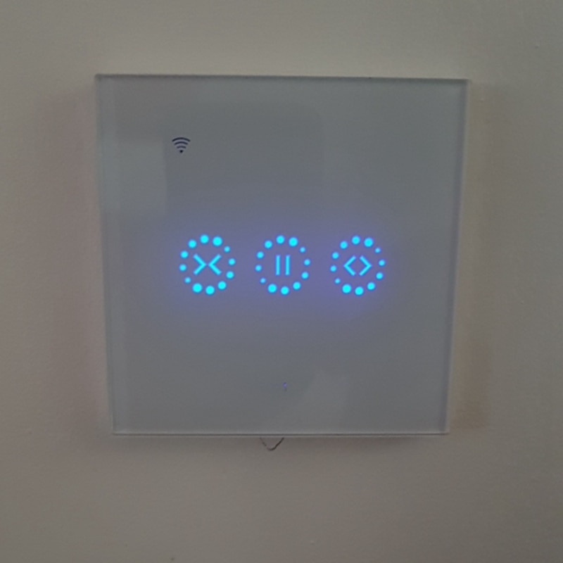 Eu-stik, smart home wifi elektrisk tryk smart blinds gardinkontakt til ewelink app stemmestyring af alexa echo google home bli
