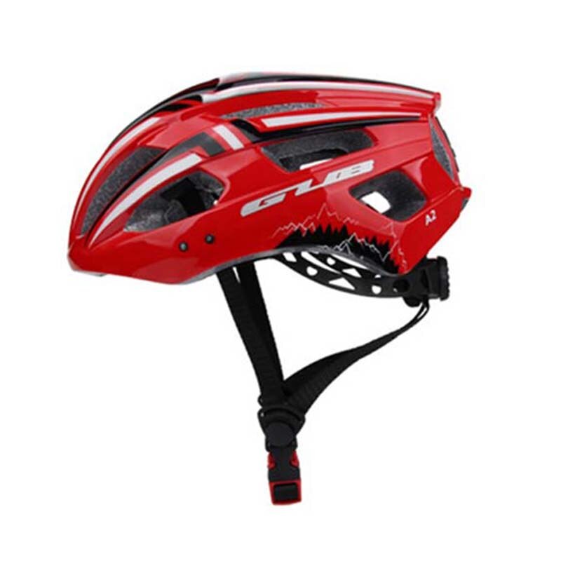 LED Light Bike Helmet Rechargeable Cycling Helmet Sport Safety Cap Head Protector MTB Mountain Road Bike BMX Climbing Skating: Red