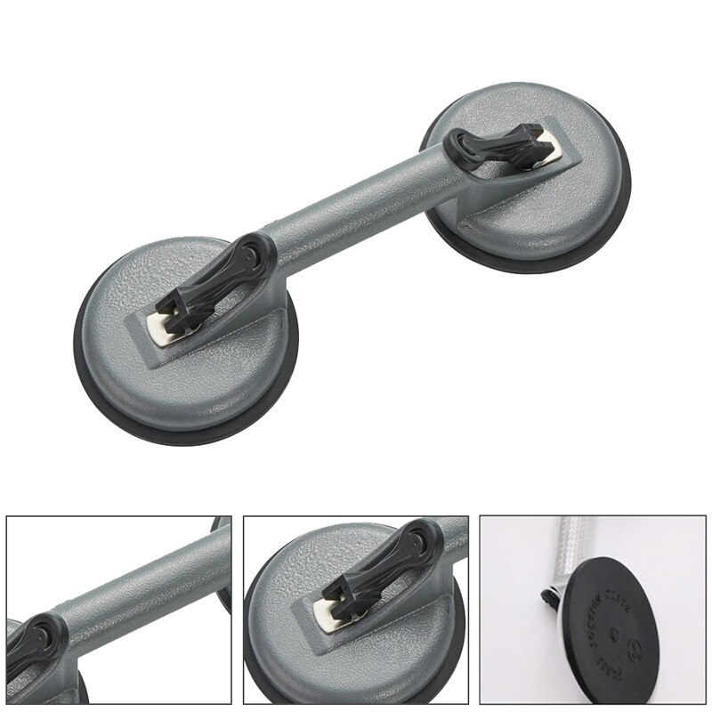 Vacuum Suction Cup Glass Lifter Powerful Glass Tile Carrier Gripper Sucker Plate for Glass Tiles Mirror Granite Lifting Tool